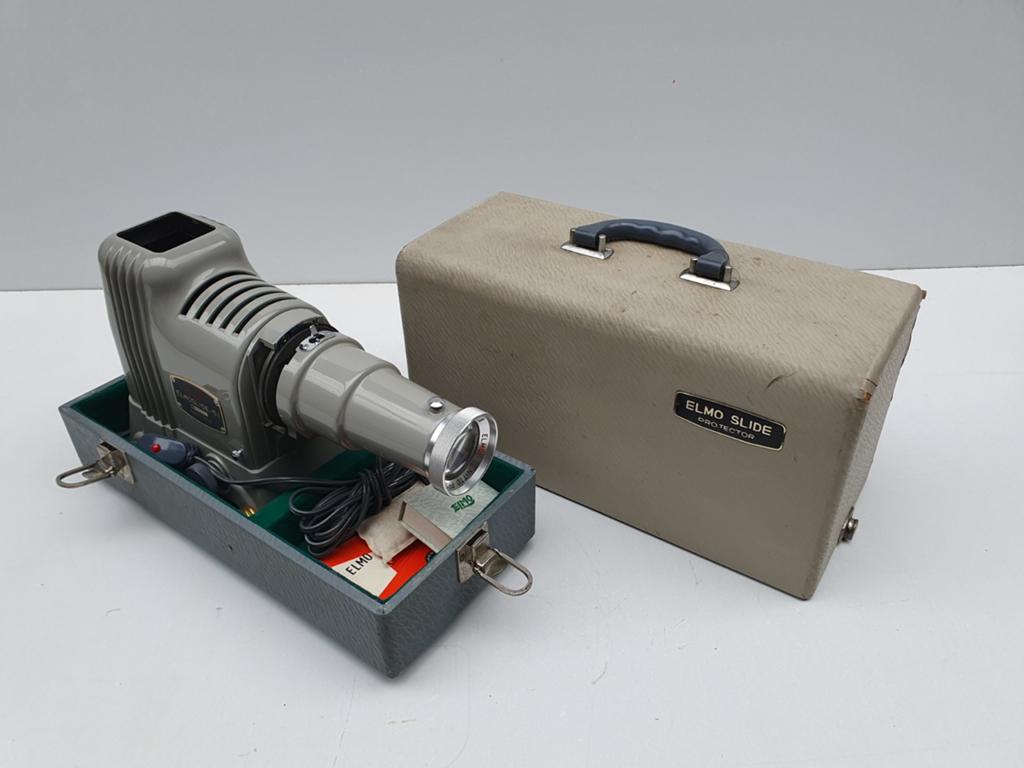 Elmoslide diaprojector, Ophalen of Verzenden, Zo goed als nieuw