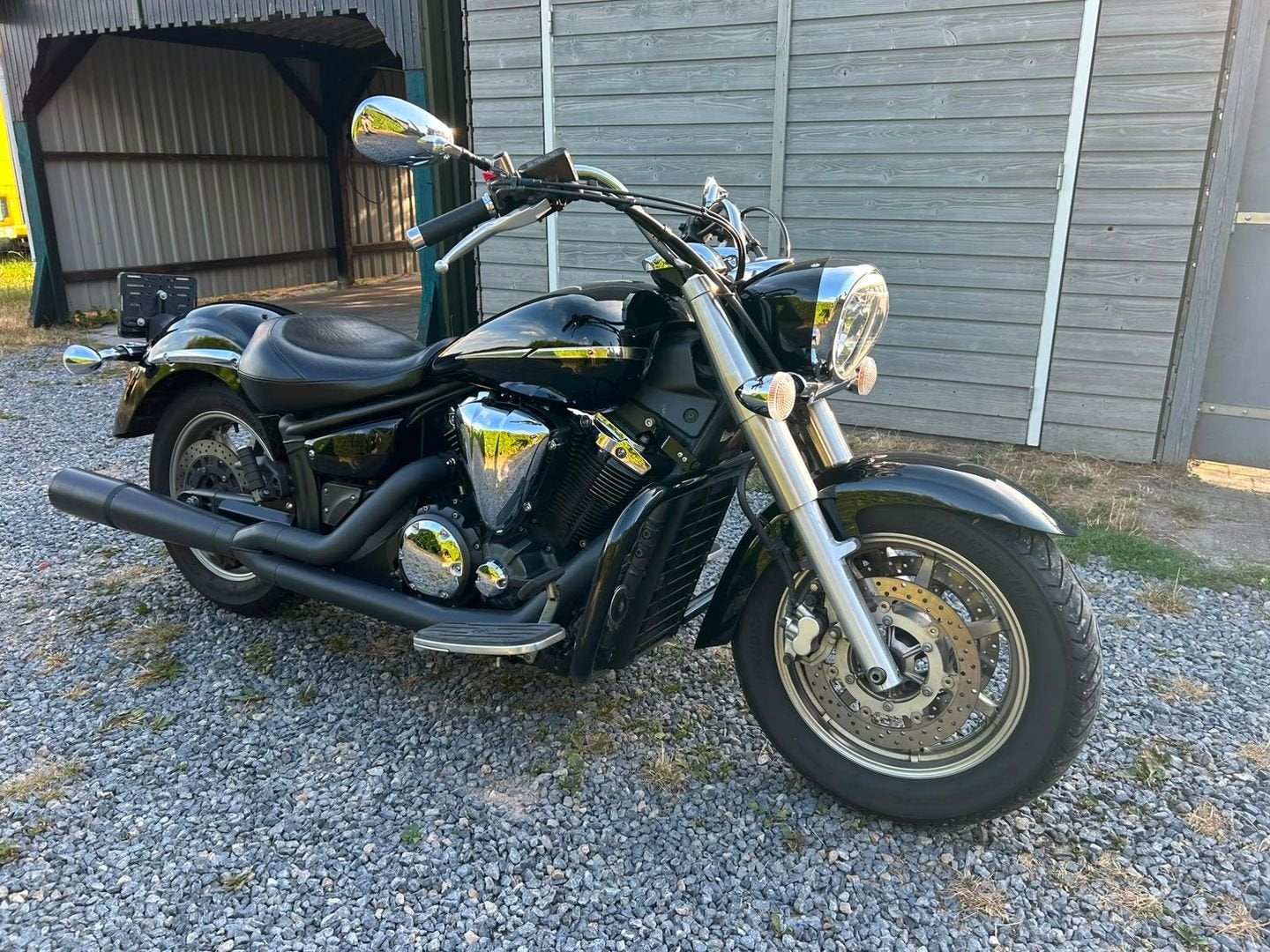Zeer Mooie Yamaha XVS 1300 A Midnight Star BJ 2007 17,914 KM, 2 cilinders, Bedrijf, Onbekend, Meer dan 35 kW