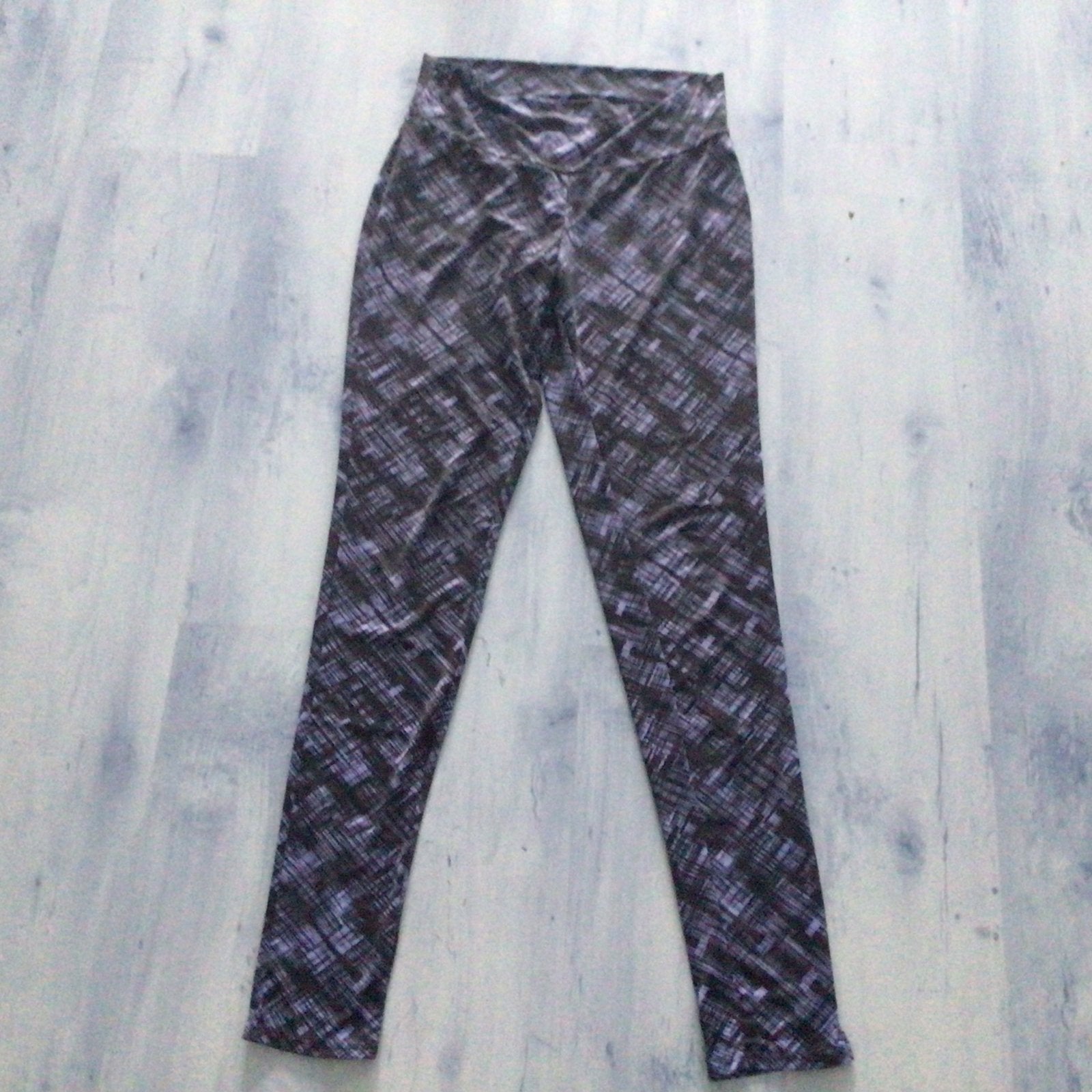 Rolfi Sport Legging Maat M - Zwart/Blauw/Lila, Maat 38/40 (M), Meerkleurig, Ophalen of Verzenden, Fitness of Aerobics