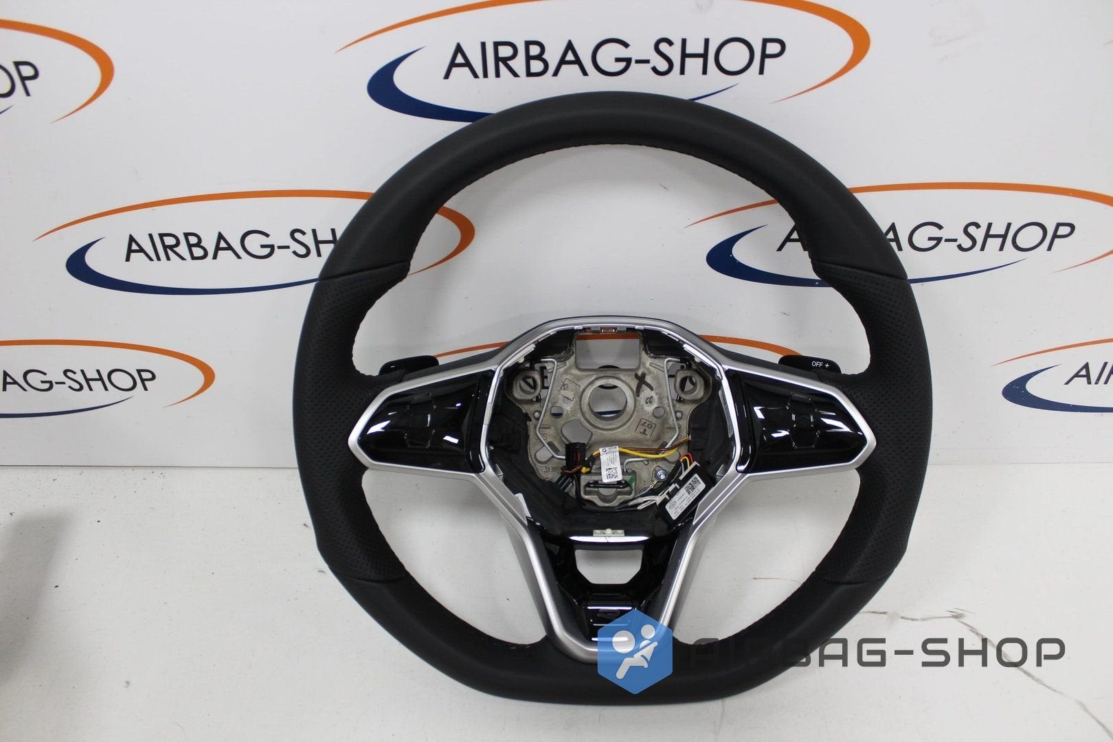 Volkswagen VW Golf 8 R Stuur MF + F1 Touchscreen Knoppen ACC, Auto-onderdelen, Besturing, -, Volkswagen, -, Nieuw