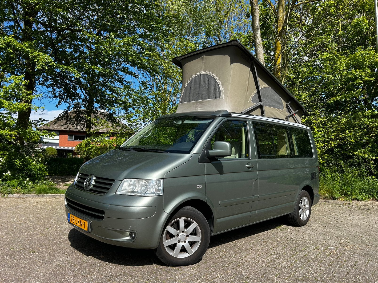 Volkswagen California T5 2.5 AUT 174 PK COMFORTLINE TOPSTAAT, Caravans en Kamperen, Campers, Automaat, Alarm, Buscamper of Camperbus