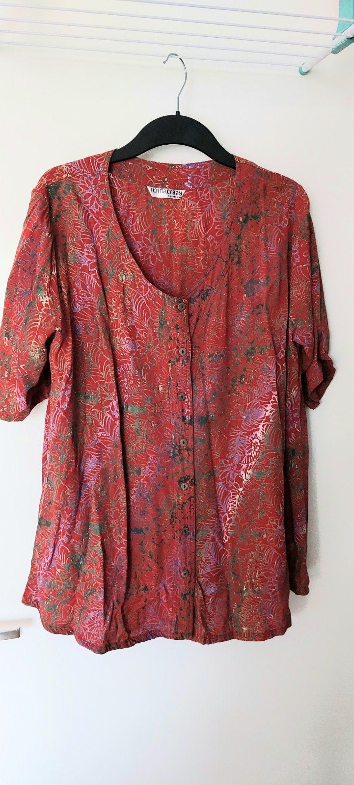 Normal Crazy A-lijn blouse zo goed als nieuw L / XL, Kleding | Dames, Maat 42/44 (L), Zo goed als nieuw, Normal Crazy, Meerkleurig