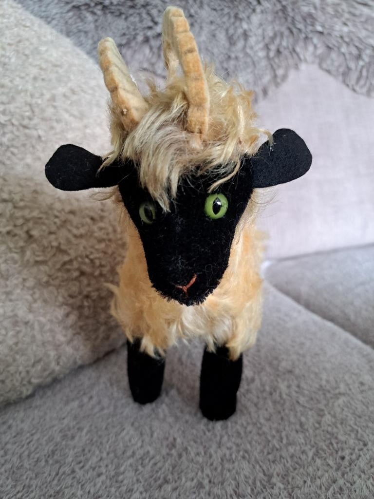 Steiff Snucki Mountain sheep jaren 60, Ophalen of Verzenden, Gebruikt, Overige typen, Steiff