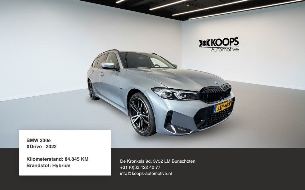 BMW 3 Serie 330E xDrive Touring Carplay | Lane assist | 360, Auto's, 1998 cc, Gebruikt, 4 cilinders, Plug-in hybride