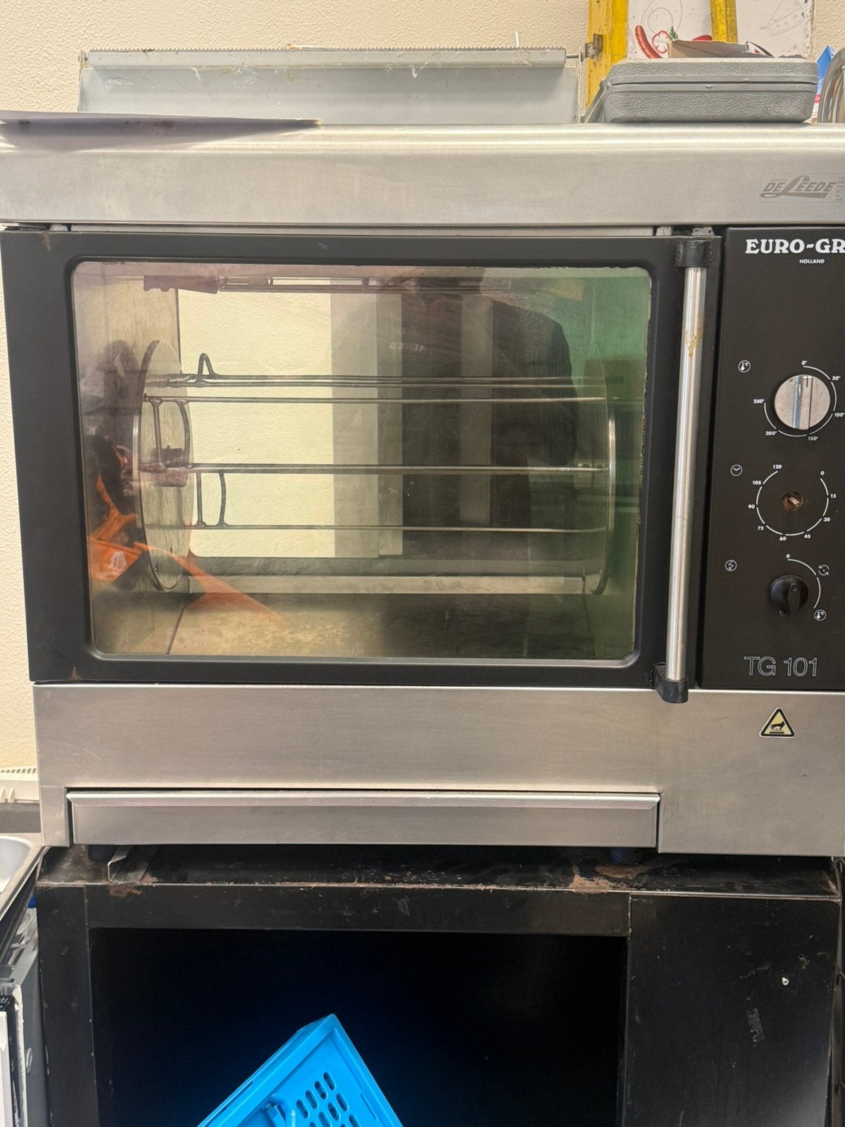 Euro-Grill TG101 Kippengrill / Rotisserie – Horeca – topstaa, Ophalen of Verzenden, Gebruikt, Overige typen