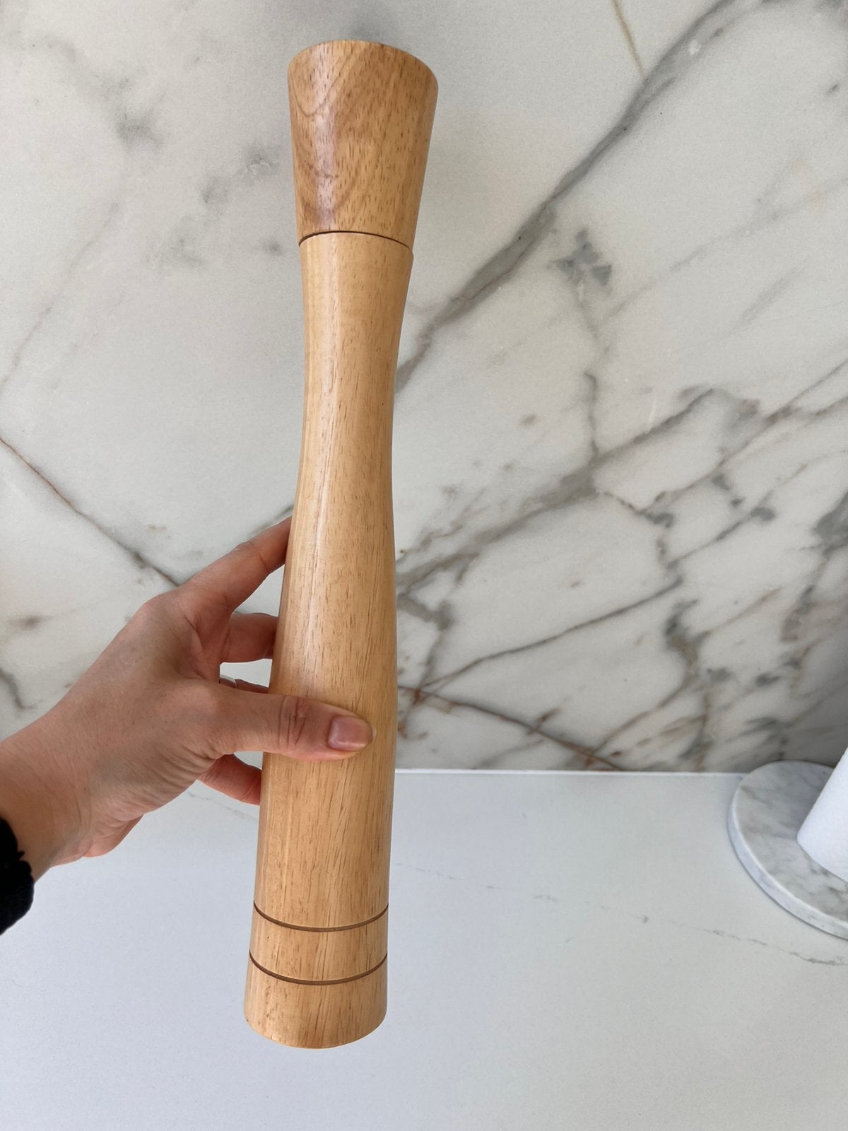 ZASSENHAUS BEUKENHOUT CERAMISCH ZOUT / PEPERMOLEN 40 CM, Overige typen, Ophalen of Verzenden, Zo goed als nieuw, Hout