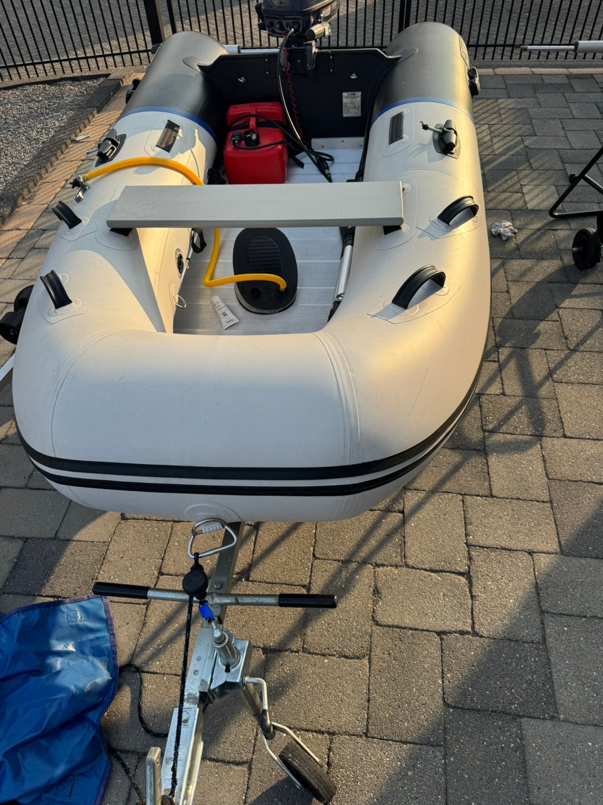 Yam 275s rubberboot met Yamaha 6pk fourstroke, Ophalen, Aluminium, 6 pk, Yam