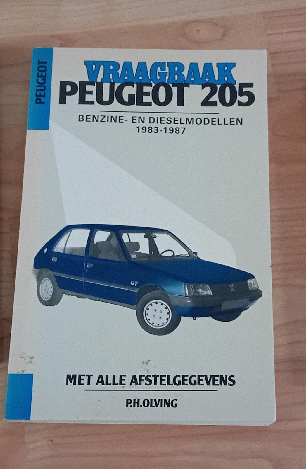 vraagbaak peugeot 205 bj 83-87, Ophalen