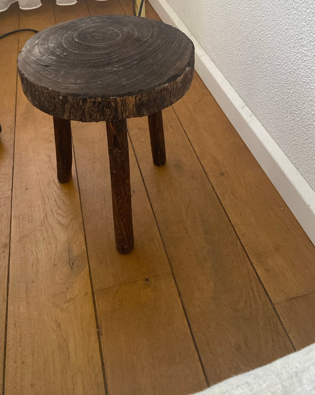 Te koop houten kruk van intratuin, Ophalen, Zo goed als nieuw, Hout