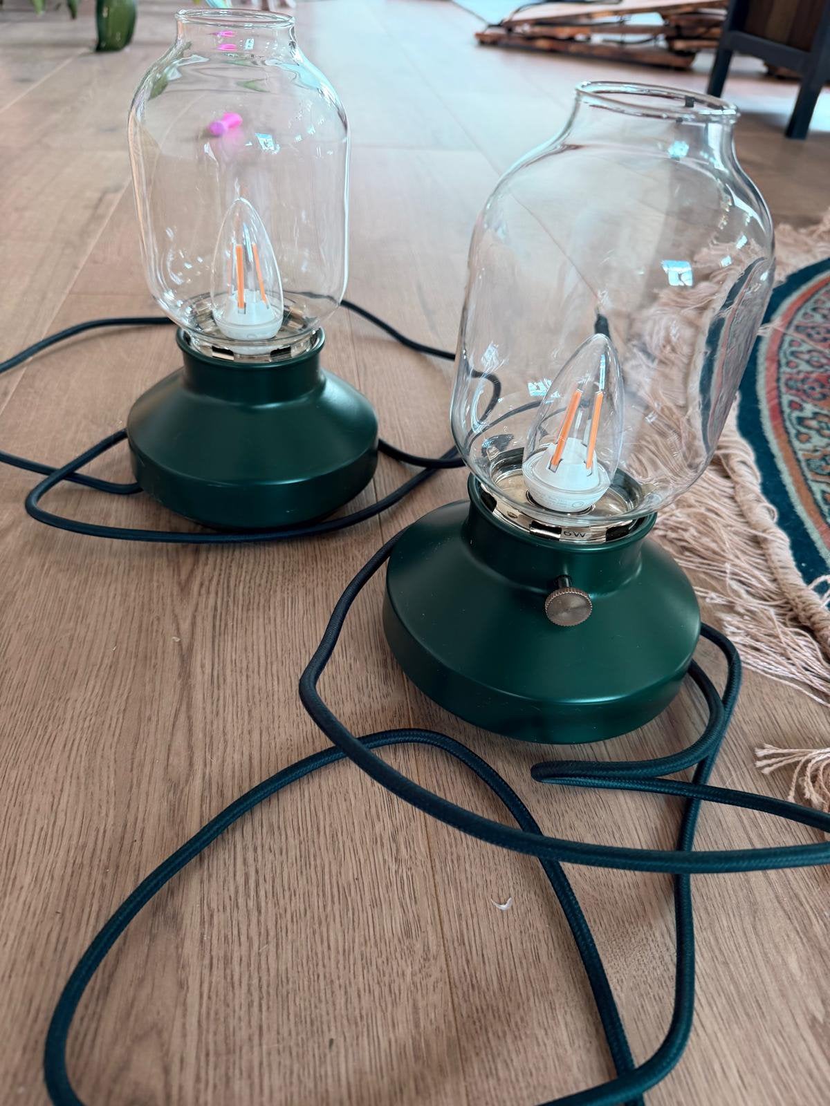 2 Tarnaby lampjes Ikea, Ophalen of Verzenden, Zo goed als nieuw