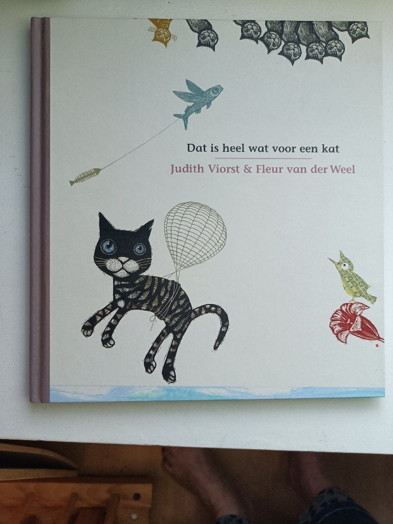 Judith Viorst, Fleur vd Weel – Dat is heel wat voor een kat, Boeken, Ophalen of Verzenden, Gelezen, Judith Viorst, Fleur vd Weel