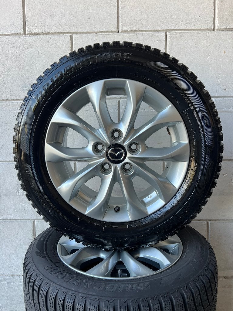 Winterset Mazda CX-3 velgen met winterbanden 16 inch, Auto-onderdelen, Ophalen, 16 inch, Winterbanden, Band(en)