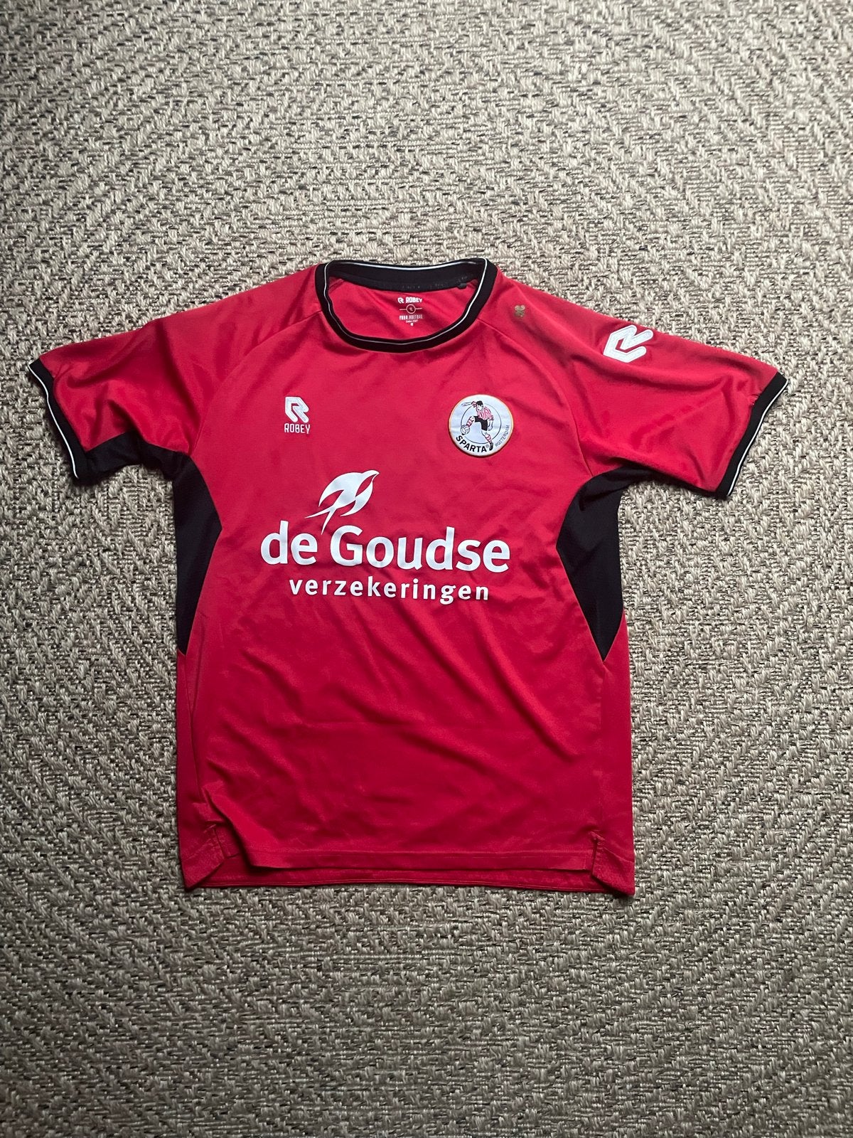Sparta Rotterdam Robey Voetbalshirt Maat XL, Maat XL, Ophalen of Verzenden, Gebruikt, Shirt