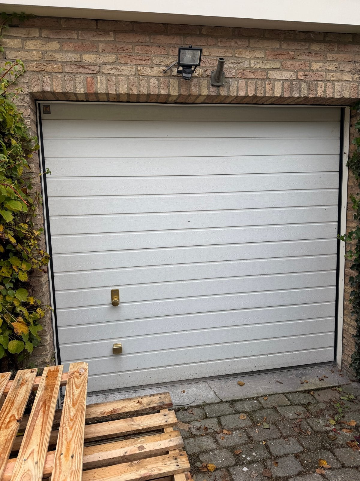 Hormann SupraMatic S Garagedeur met elektrische opener, Ophalen, Gebruikt, 120 cm of meer, Garagedeur