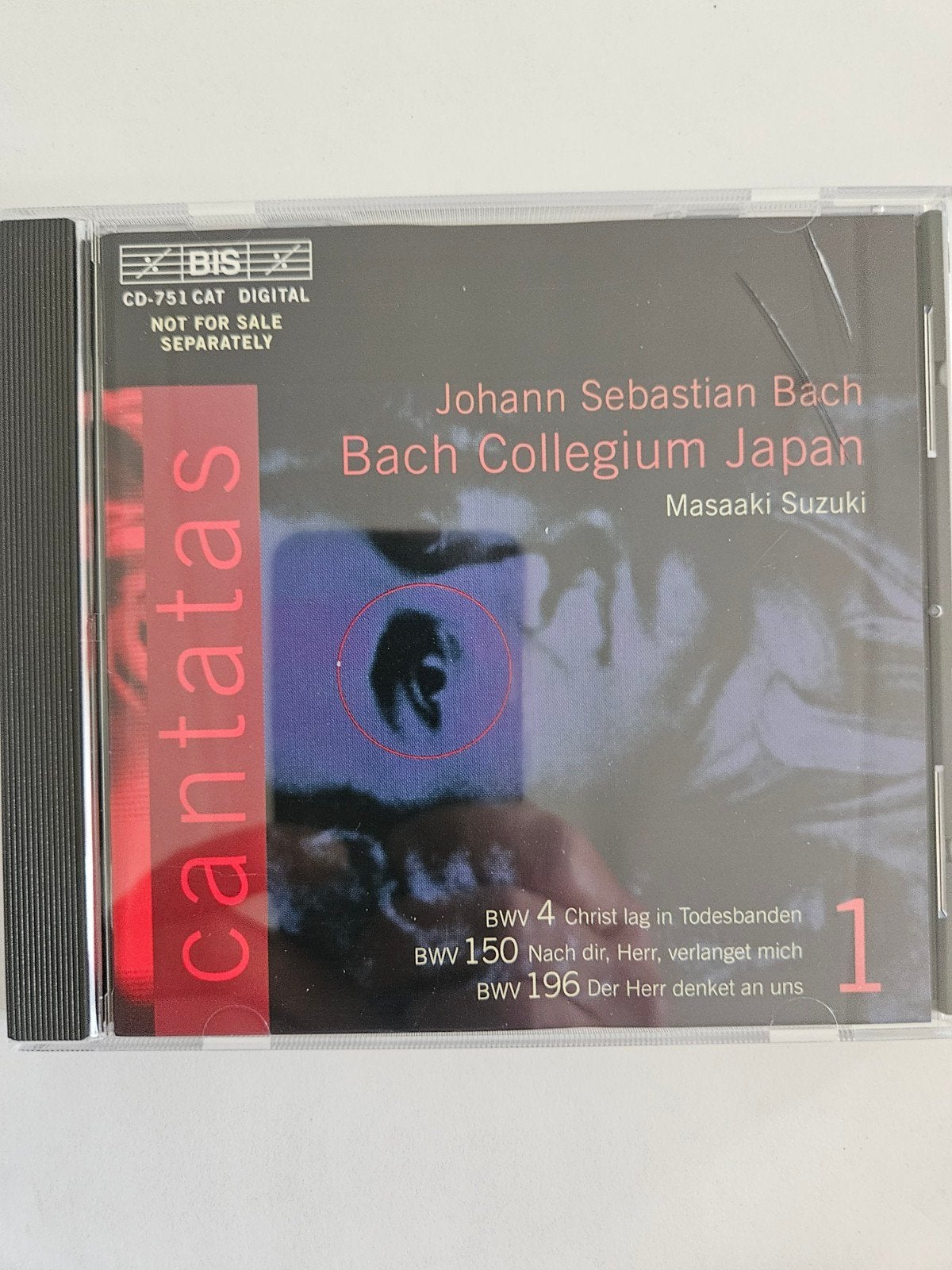 Bach Cantatas BWV 4, 150, 196 - Bach Collegium Japan, Cd's en Dvd's, Cd's | Klassiek, Inclusief doosje, Ophalen of Verzenden, Zo goed als nieuw