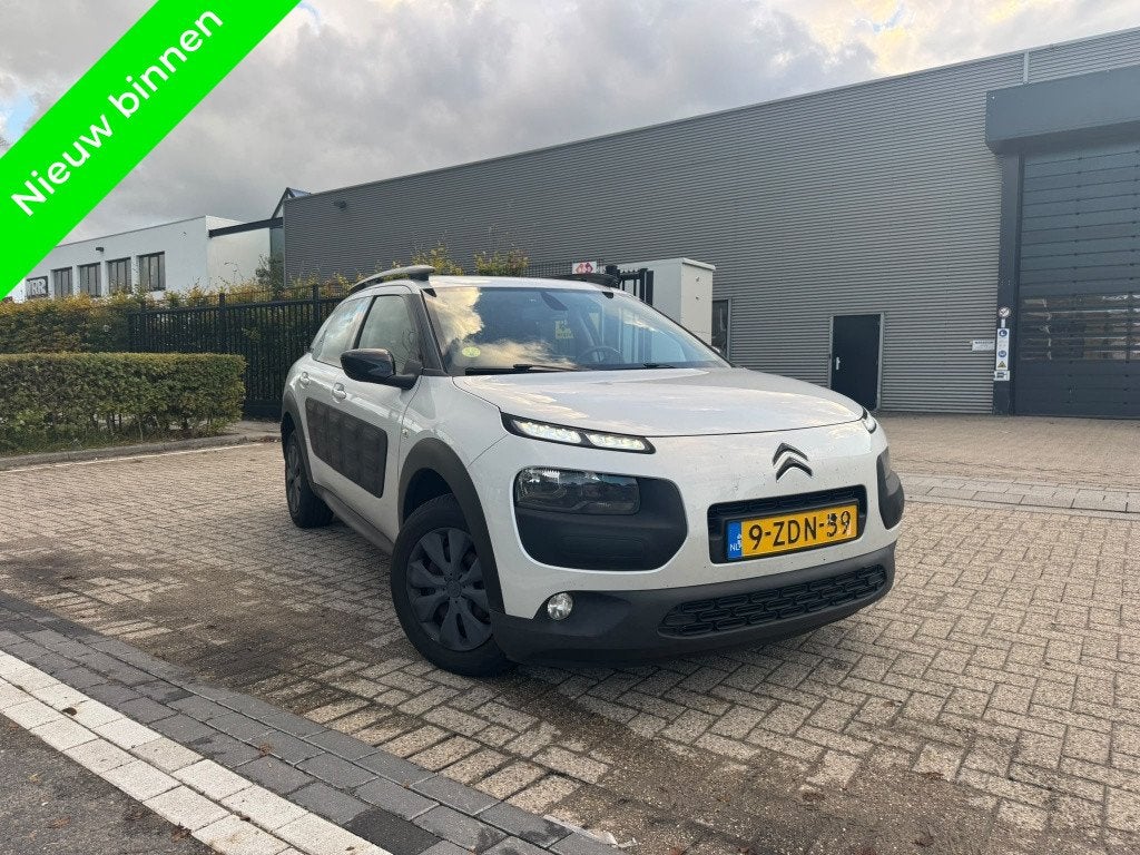 Citroën C4 Cactus 1.6 HDI Navi|Clima|Camera|Cruise, Auto's, Gebruikt, Euro 6, 96 €/maand, Wit