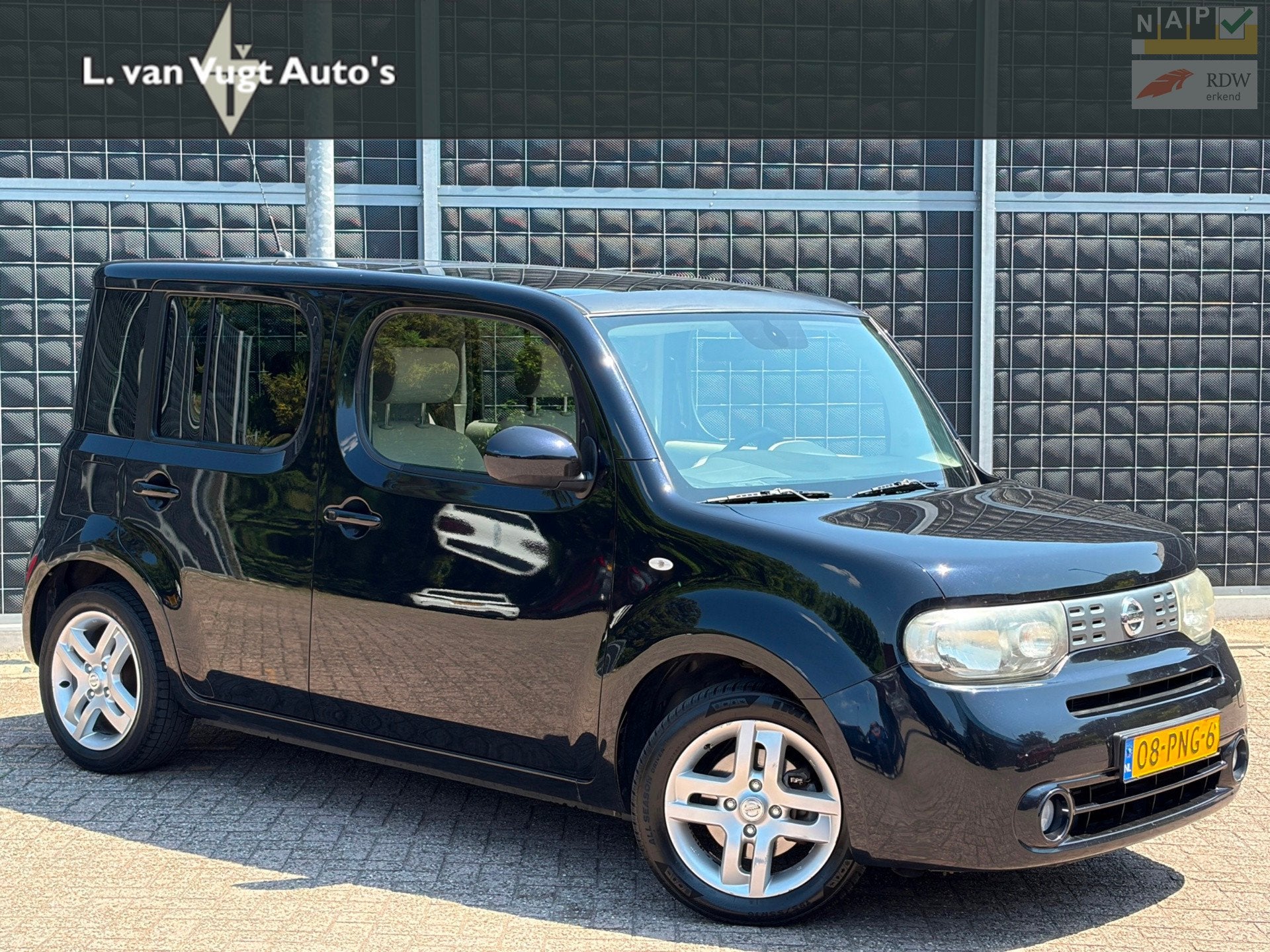 Nissan Cube 1.6 Zen | Clima | Camera | navi | trekhaak |, Voorwielaandrijving, 15 km/l, Gebruikt, 4 cilinders