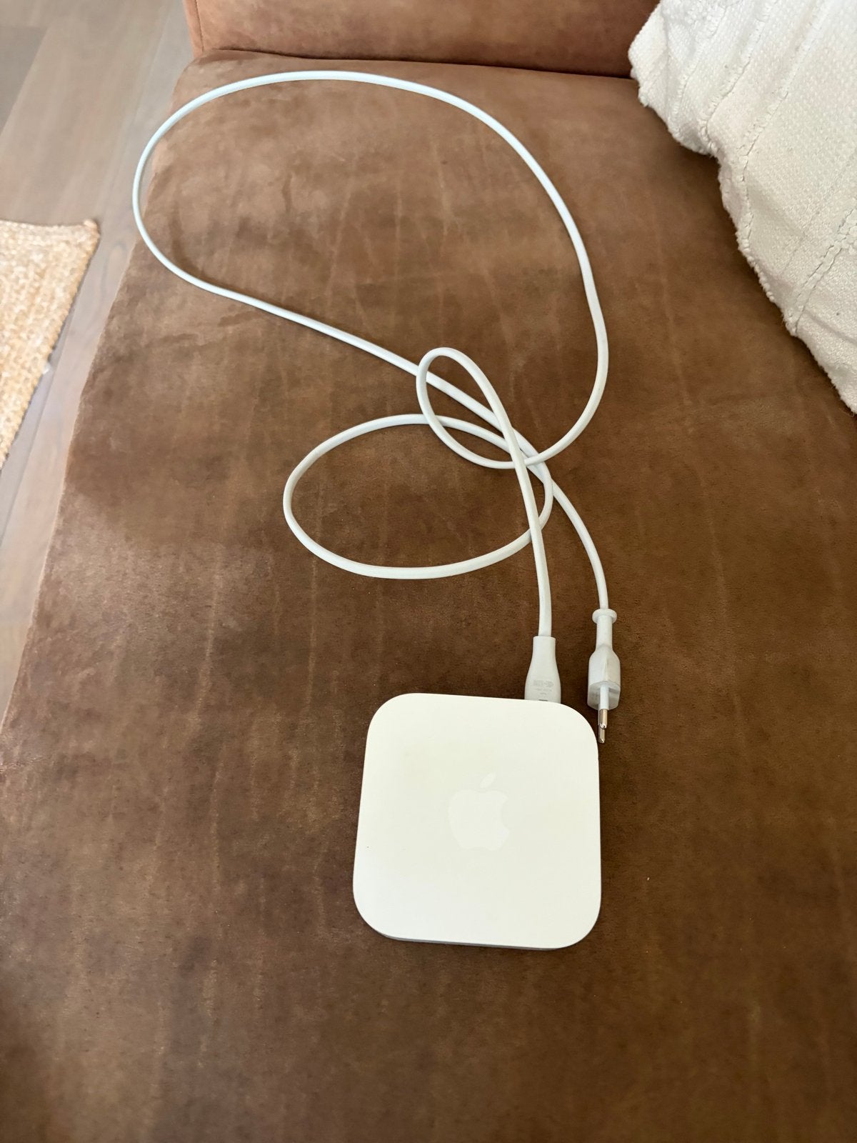 Apple AirPort Express A1392 - Werkt perfect!, Computers en Software, Ophalen of Verzenden, Gebruikt, Router