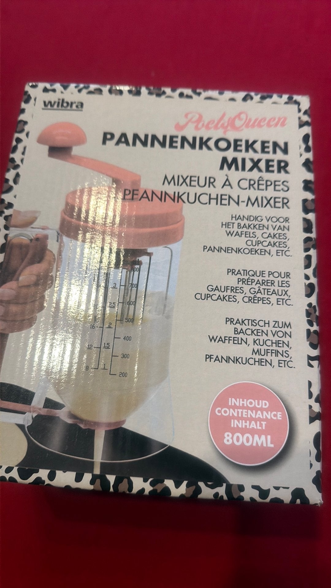 Pannenkoeken mixer, Ophalen, Zo goed als nieuw
