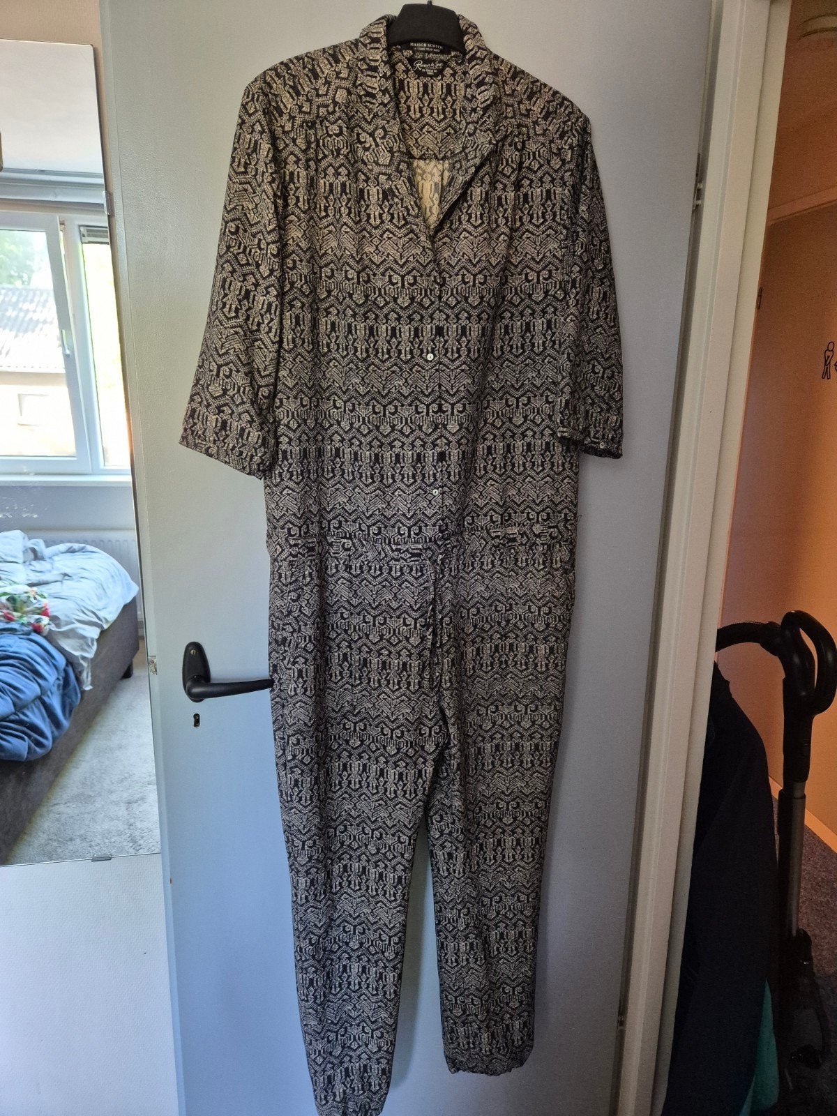 Maison Scotch jumpsuit maat 4. 40/L, Maat 38/40 (M), Zwart, Nieuw, Maison Scotch