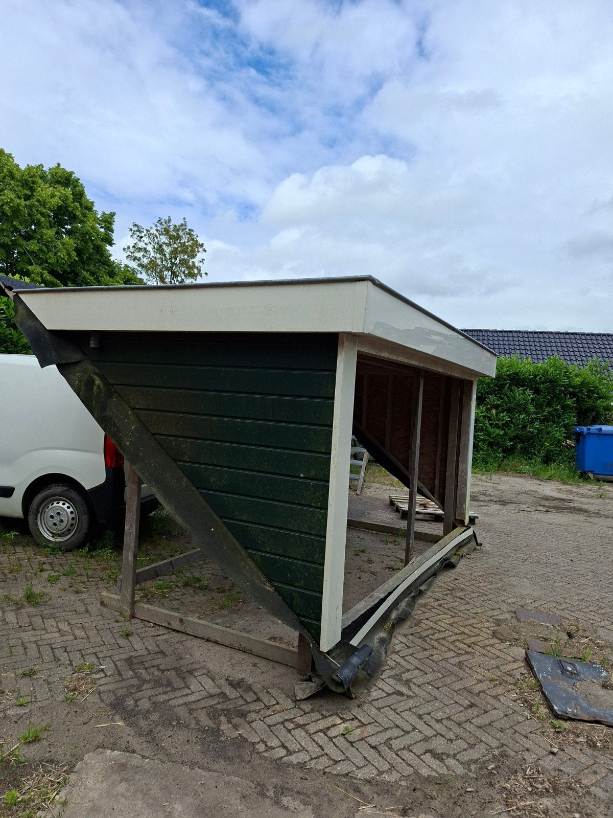 Kunstof dakkapel, Tuinhuis, 250 tot 500 cm, Ophalen of Verzenden, Zonder ramen