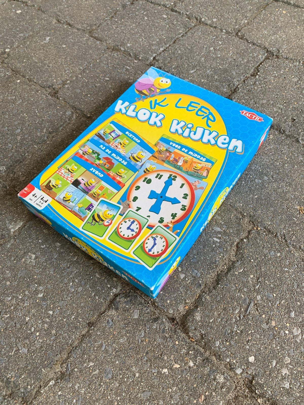 Tactic Ik Leer Klok Kijken - Educatief Spel, Ophalen of Verzenden, Gebruikt, Rekenen