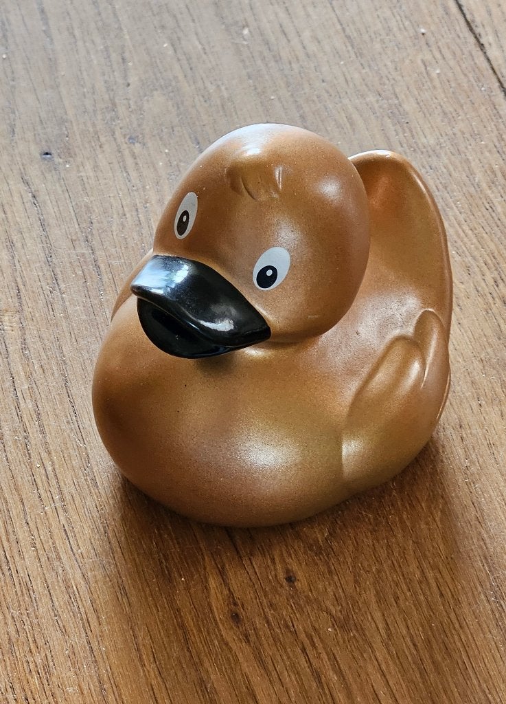 Gouden badeend, Ophalen, Zo goed als nieuw, Badeend