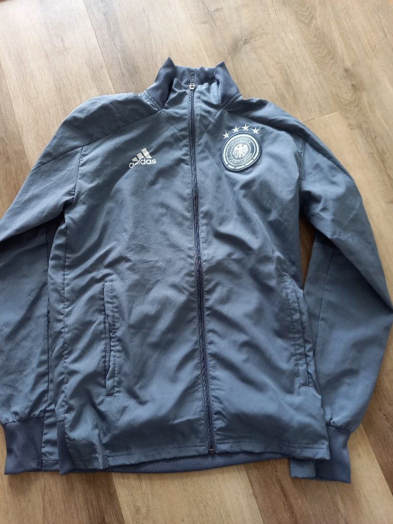 Adidas Duitsland Trainingsjack - Zo goed als nieuw, Maat S, Ophalen of Verzenden, Zo goed als nieuw, Trainingspak