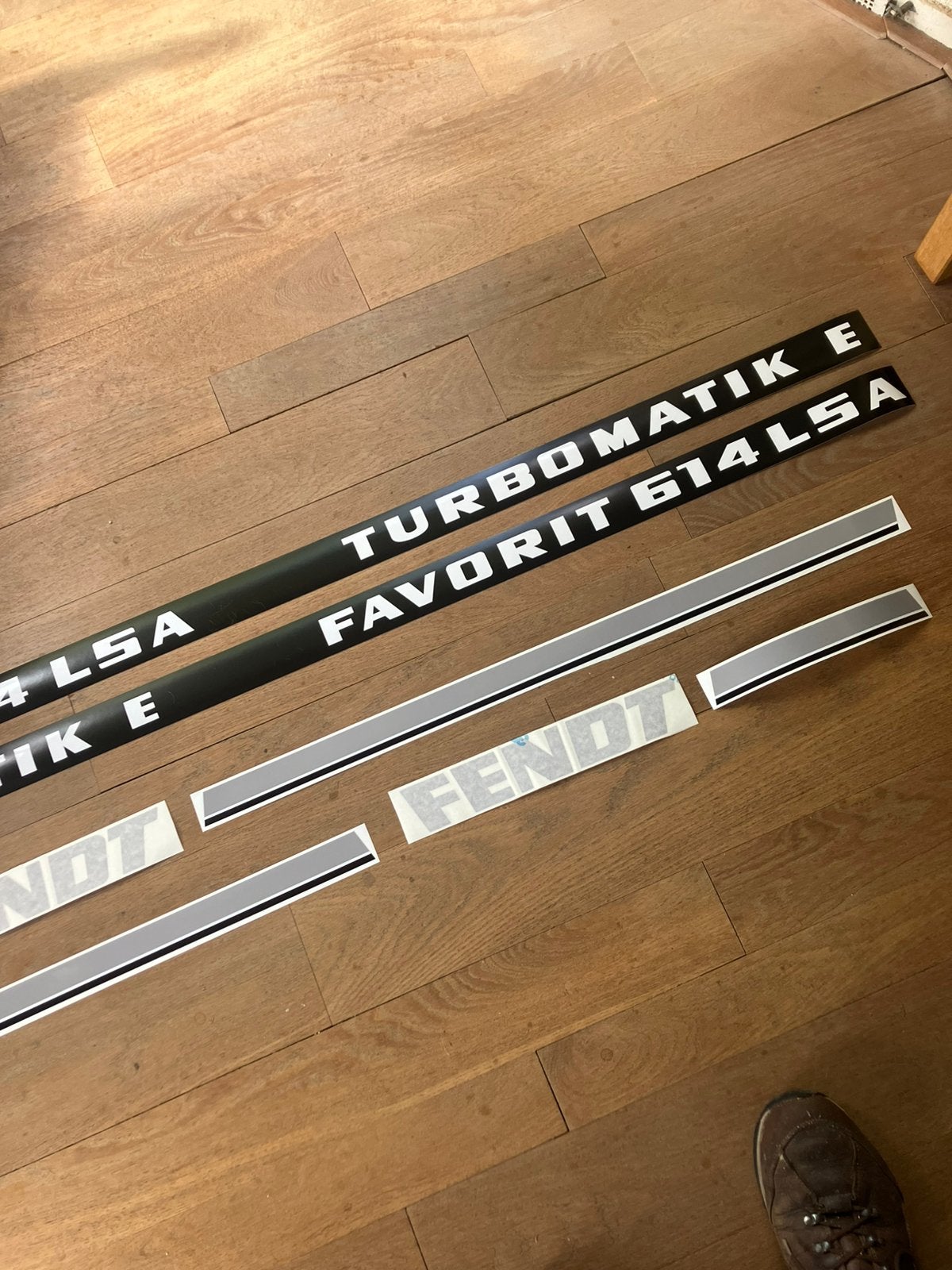 Fendt 614 LSA Turbomatik E Stickers, Ophalen of Verzenden