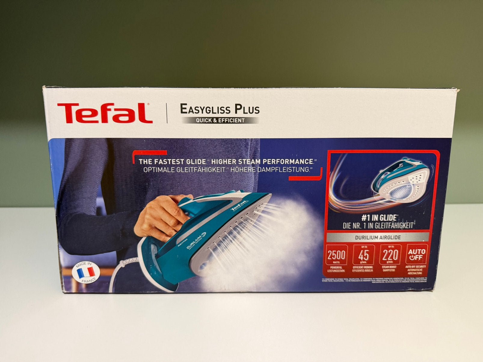 Tefal strijkijzer Easygliss Plus FV5737 | nieuw in doos, Ophalen of Verzenden, Nieuw
