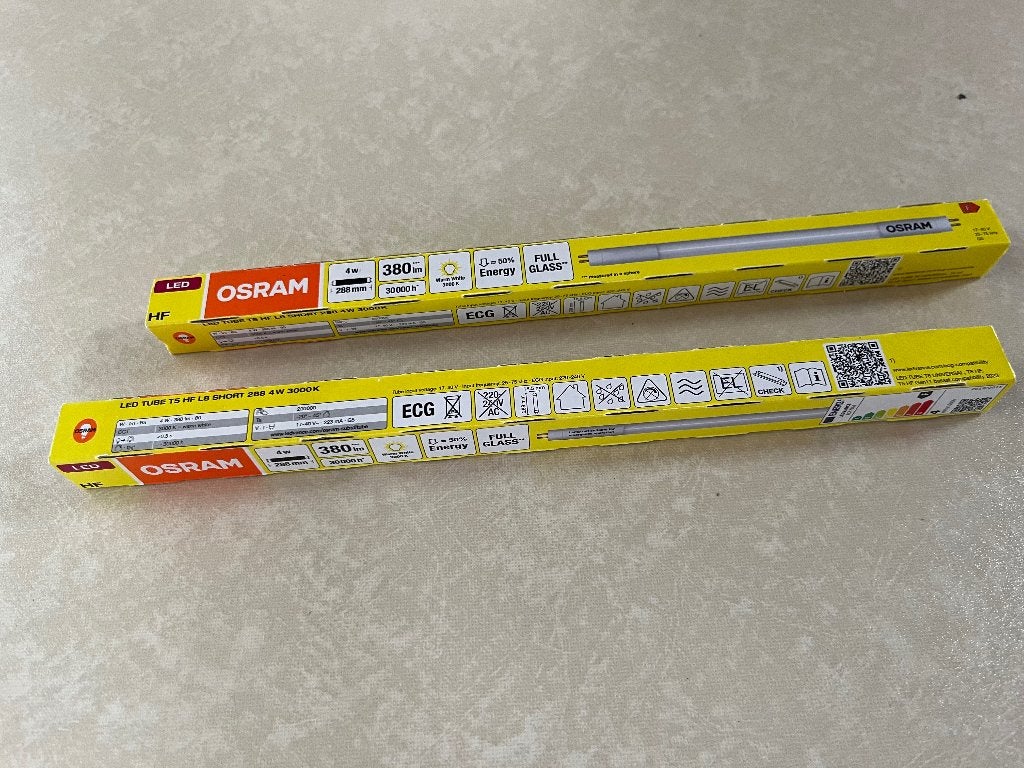 2 x OSRAM LED tl short G5 (o.a. voor caravan of camper), Ophalen of Verzenden, Nieuw
