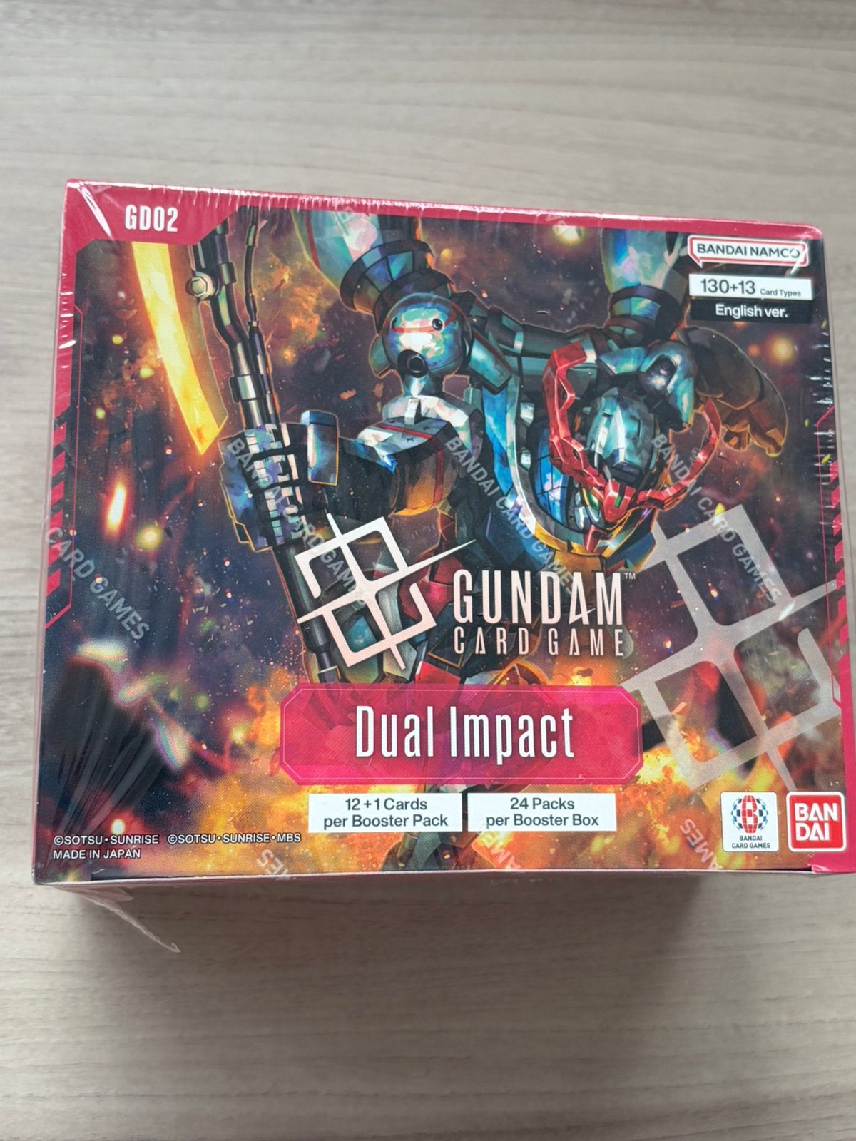 Gundam Card Game Booster Box [GD-02] Dual Impact, Ophalen of Verzenden, Zo goed als nieuw, Boosterbox