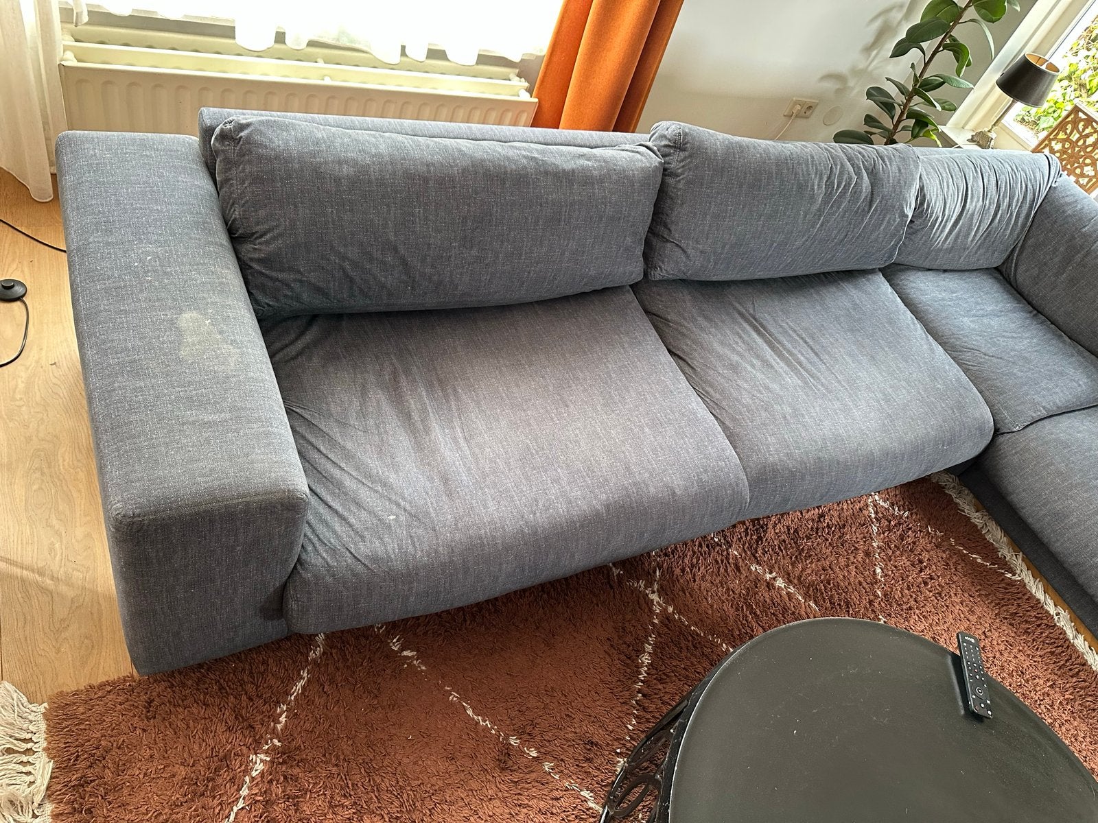 Bolia Sepia Hoekbank Darkblue - Gebruikt, Ophalen, Gebruikt, Hoekbank, Stof