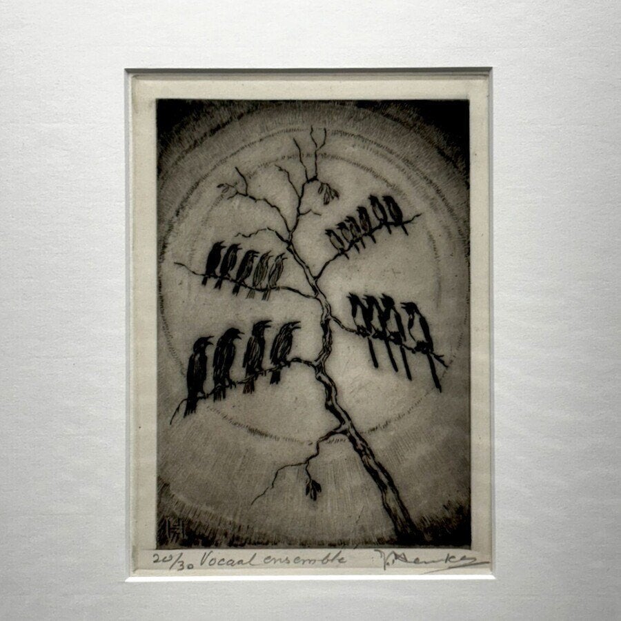 Johan Hemkes (1894-1988) - ‘Vocaal ensemble’
