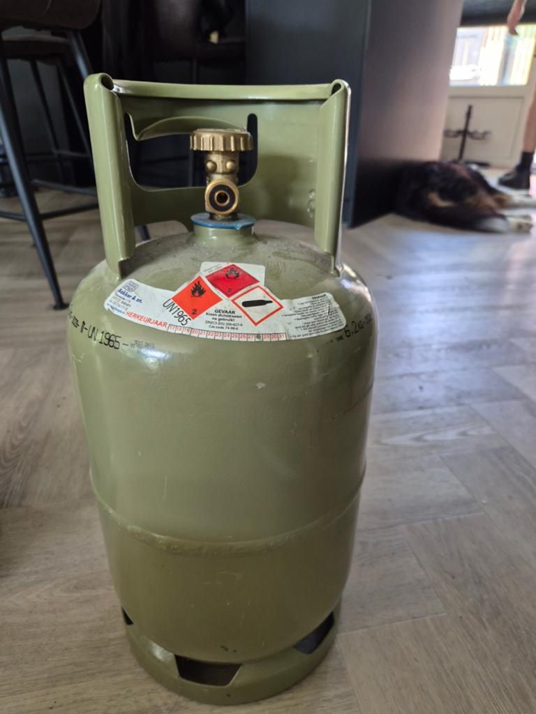 Volle Propaangasfles 5 kg, Ophalen, Gebruikt
