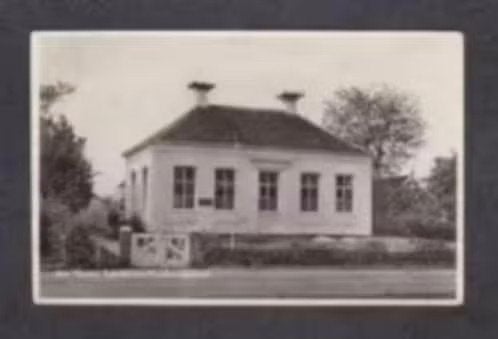 Den Hoorn Wehe-Den Hoorn Landbouw Huishoudschool 1956., Ophalen of Verzenden, 1940 tot 1960, Ongelopen, Groningen