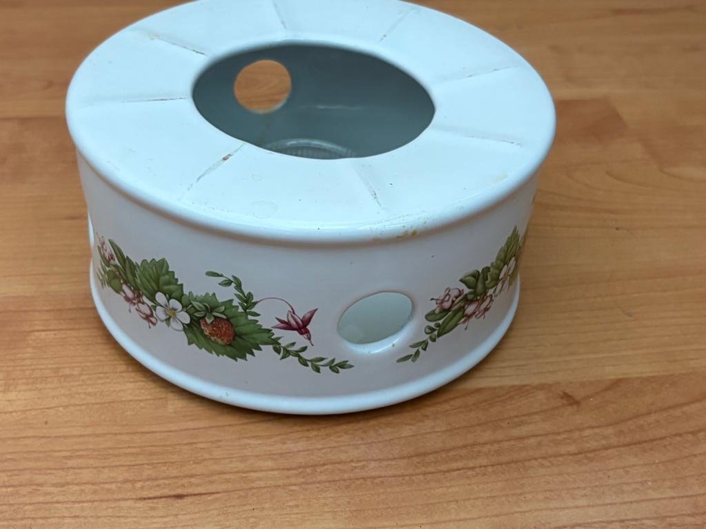 Marjolein Bastin Wedgewood theelicht/onderzetter, Ophalen of Verzenden, Steen/keramiek, Wit, Overige merken