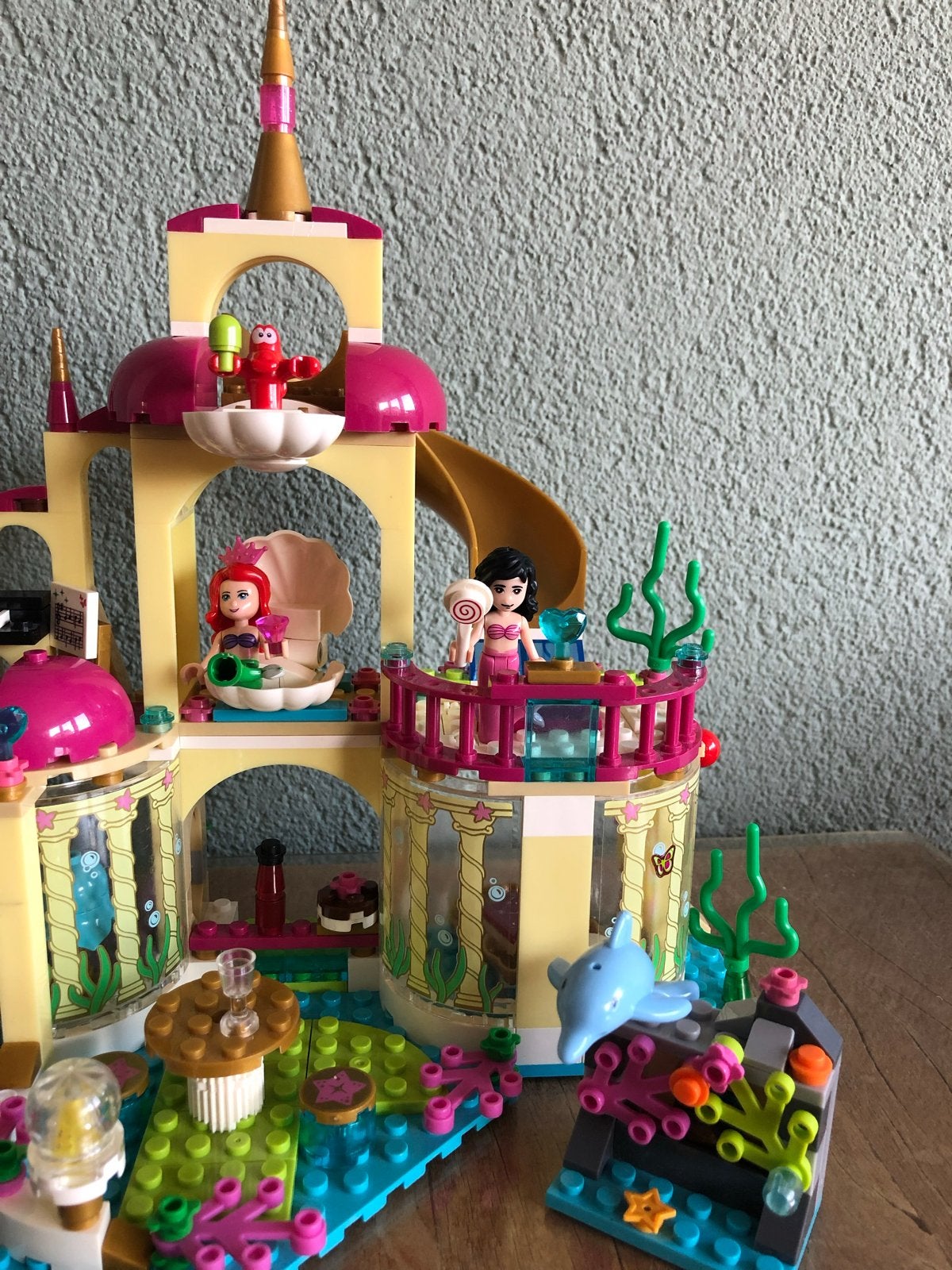Romantic Undersea Palace - Bouwset met zeemeerminnen, Ophalen of Verzenden, Zo goed als nieuw, Overige merken