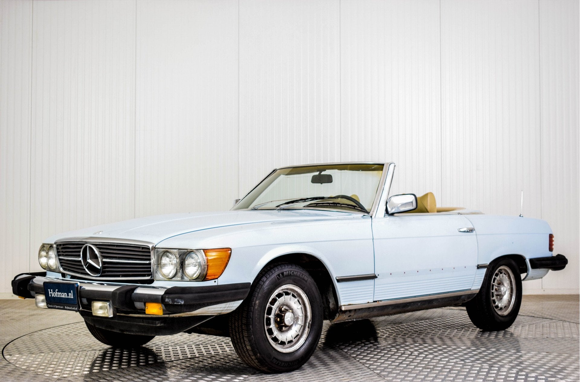 Mercedes-Benz SL-Klasse 450 SL Roadster (bj 1978, automaat), Auto's, Automaat, Gebruikt, 8 cilinders, Cabriolet