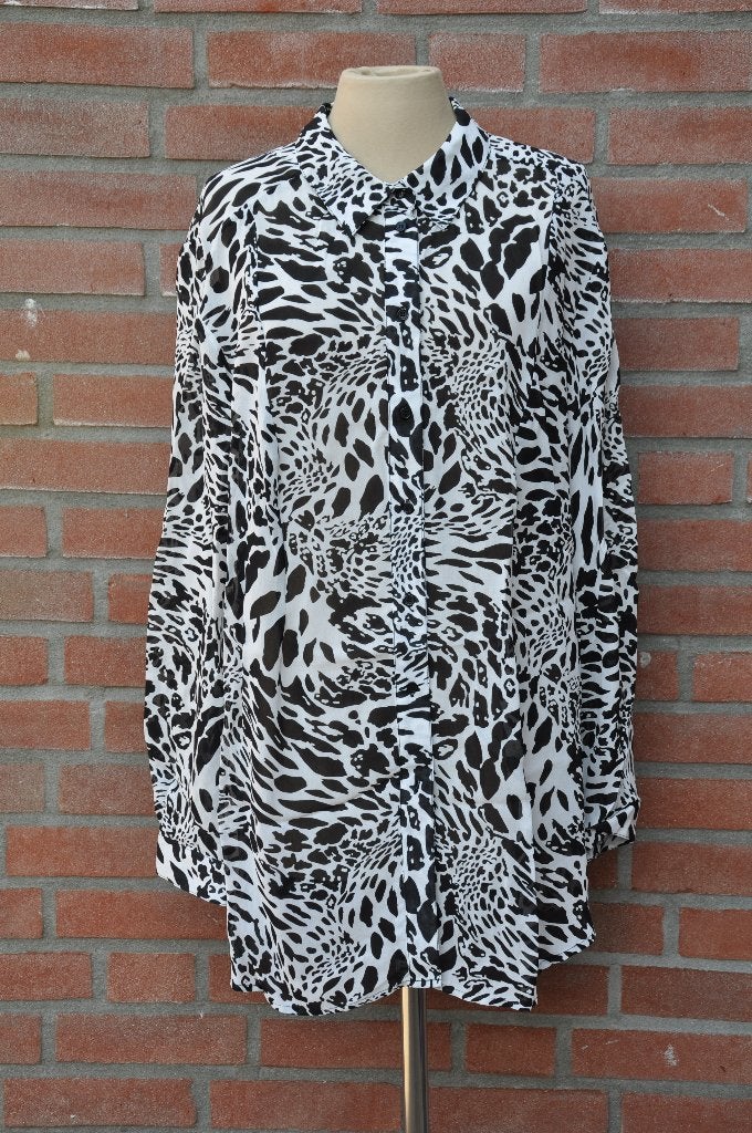 blouse xl, blouse 46, dameskleding 46 nieuw, Sara lindholm, Meerkleurig, Maat 46/48 (XL) of groter, Nieuw