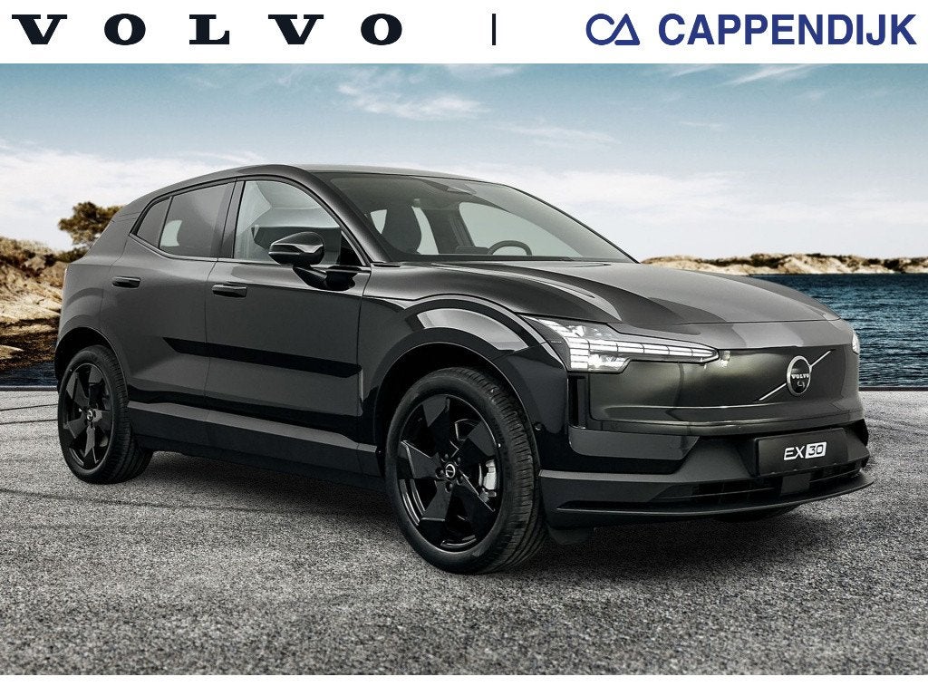 Volvo EX30 P5 Extended Range Ultra Black Edition | 272 PK |, Auto's, Gebruikt, EX30, Zwart, 1600 kg