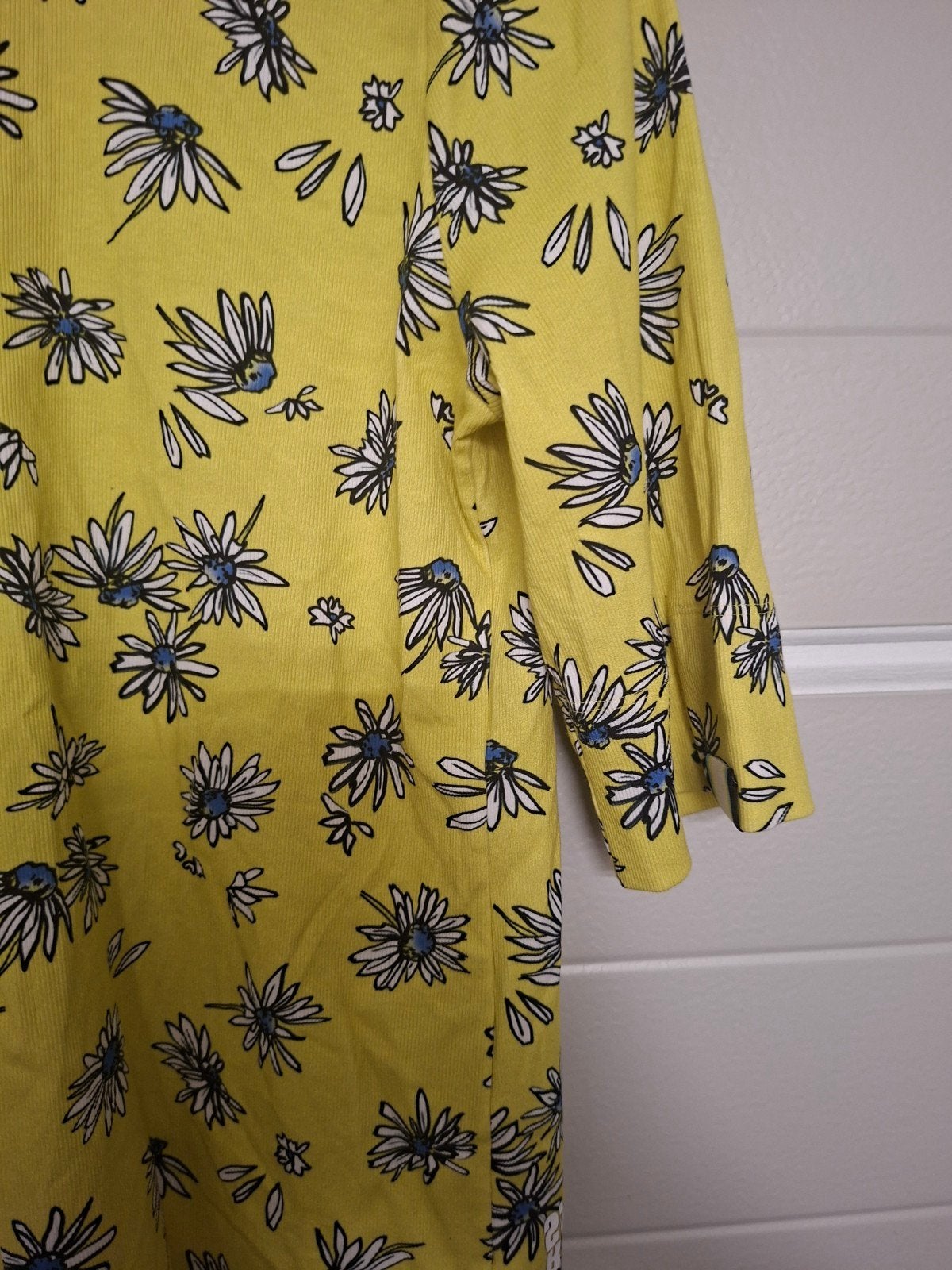Gele coltrui met bloemenprint - Maat 5, Ophalen of Verzenden
