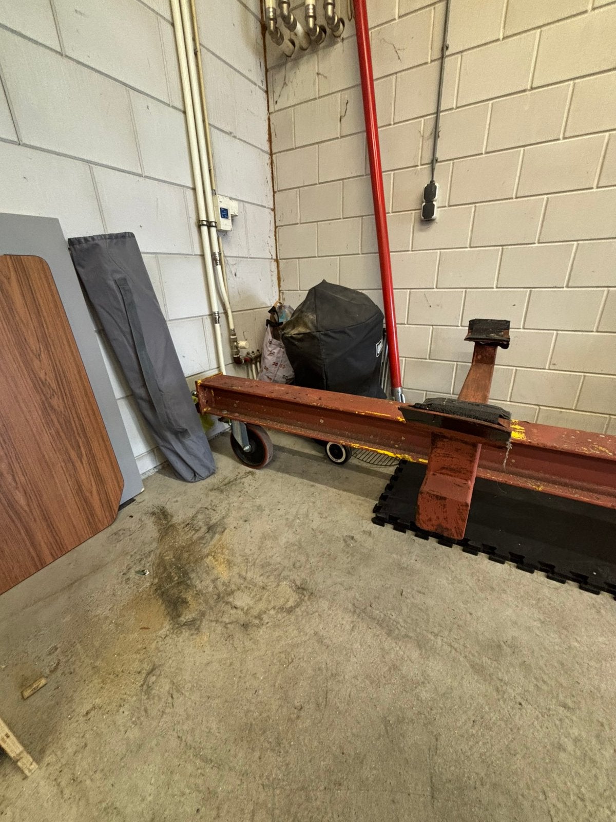 Robuuste stallingstrailer teab, Ophalen, Gebruikt