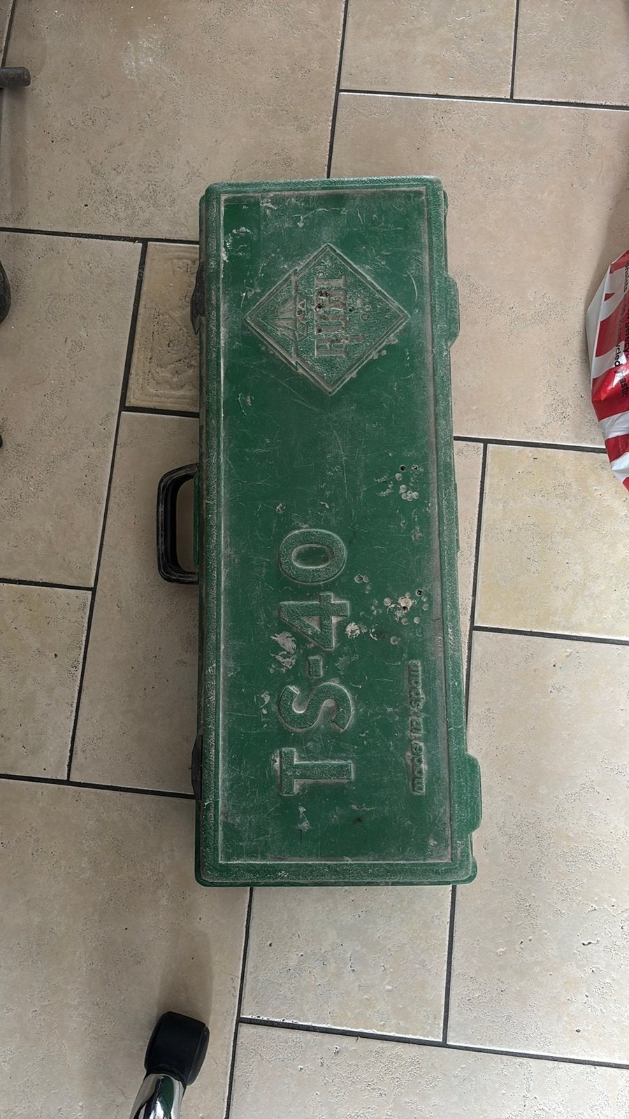 rubi tegelsnijder ts40, Doe-het-zelf en Verbouw, Tegels, Overige materialen, Gebruikt, 60 cm of meer, Overige typen