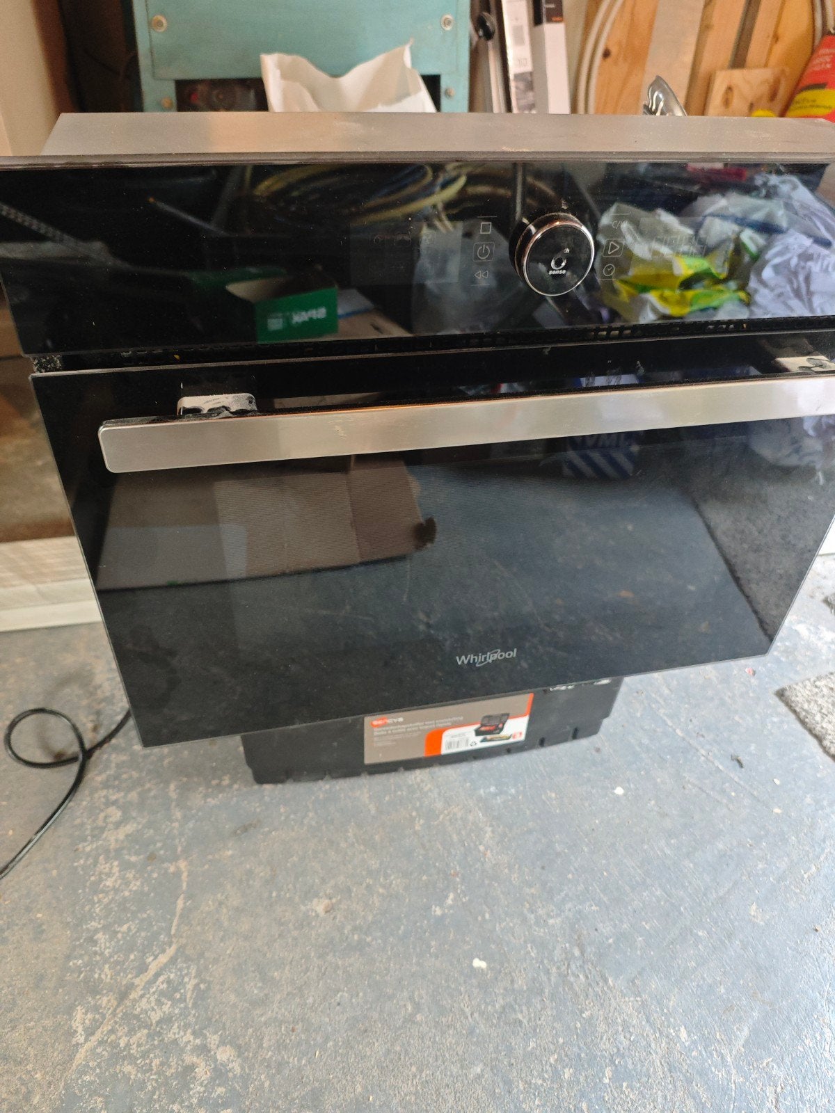 Whirlpool AMW 9605/NB, Witgoed en Apparatuur, Magnetrons, Crisp, Grill, Oven, Ophalen of Verzenden