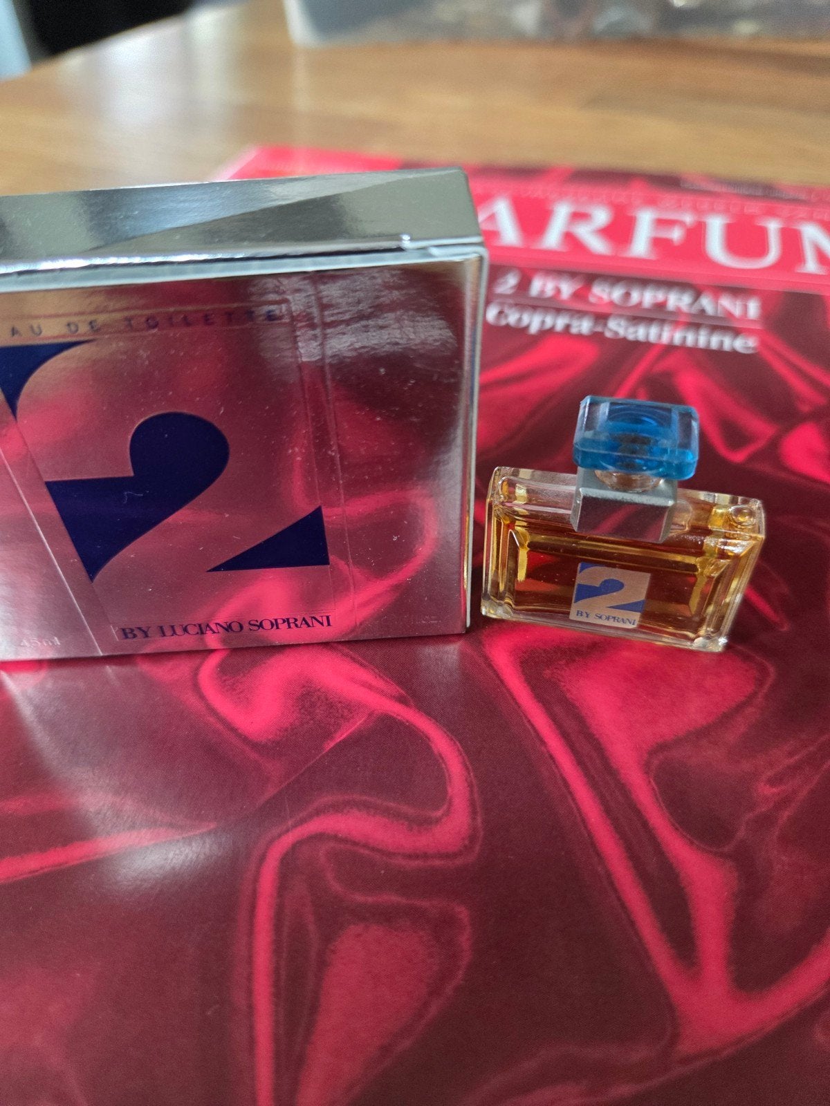 40 De Agostini Parfum Miniatuur 2 By Soprani + Magazine, Ophalen of Verzenden, Zo goed als nieuw