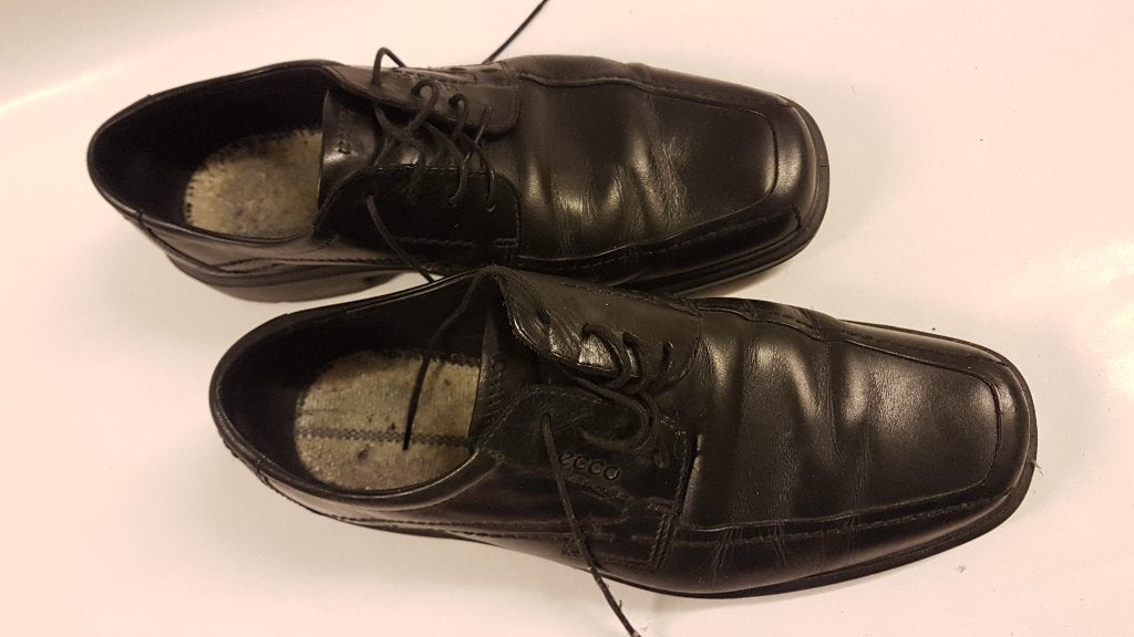 Ecco Schoenen. Herenschoenen maat 45. Ecco., Kleding | Heren, Ophalen of Verzenden, Gedragen, Zwart