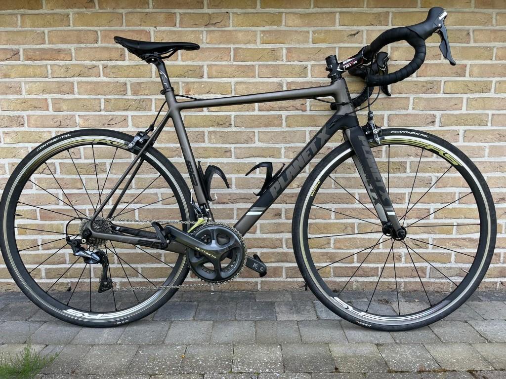 racefiets carbon PlanetX maat 56, Fietsen en Brommers, 28 inch, Carbon, Zo goed als nieuw, Meer dan 20 versnellingen