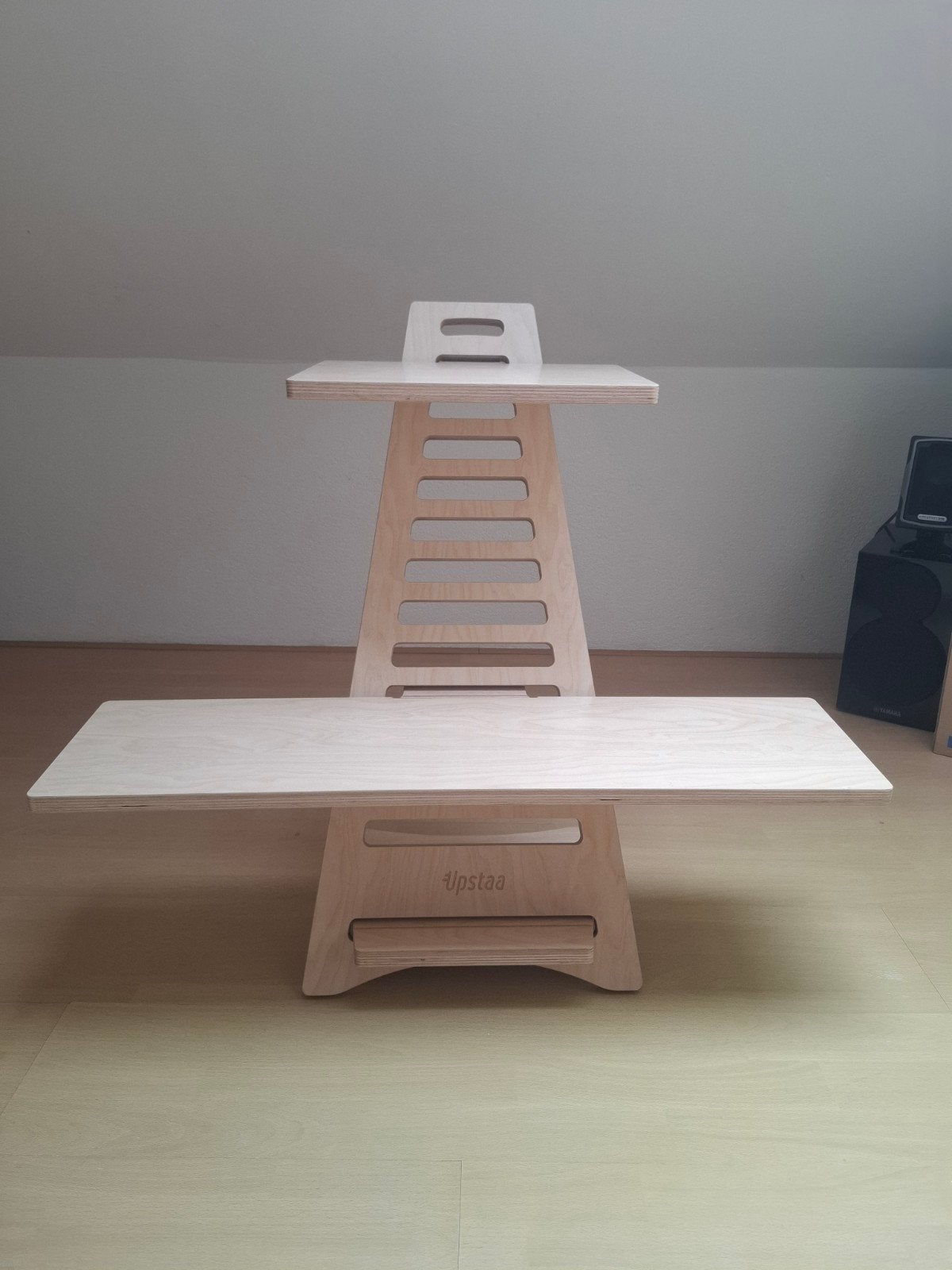 Upstaa zit-sta bureau, Huis en Inrichting, Ophalen, Gebruikt
