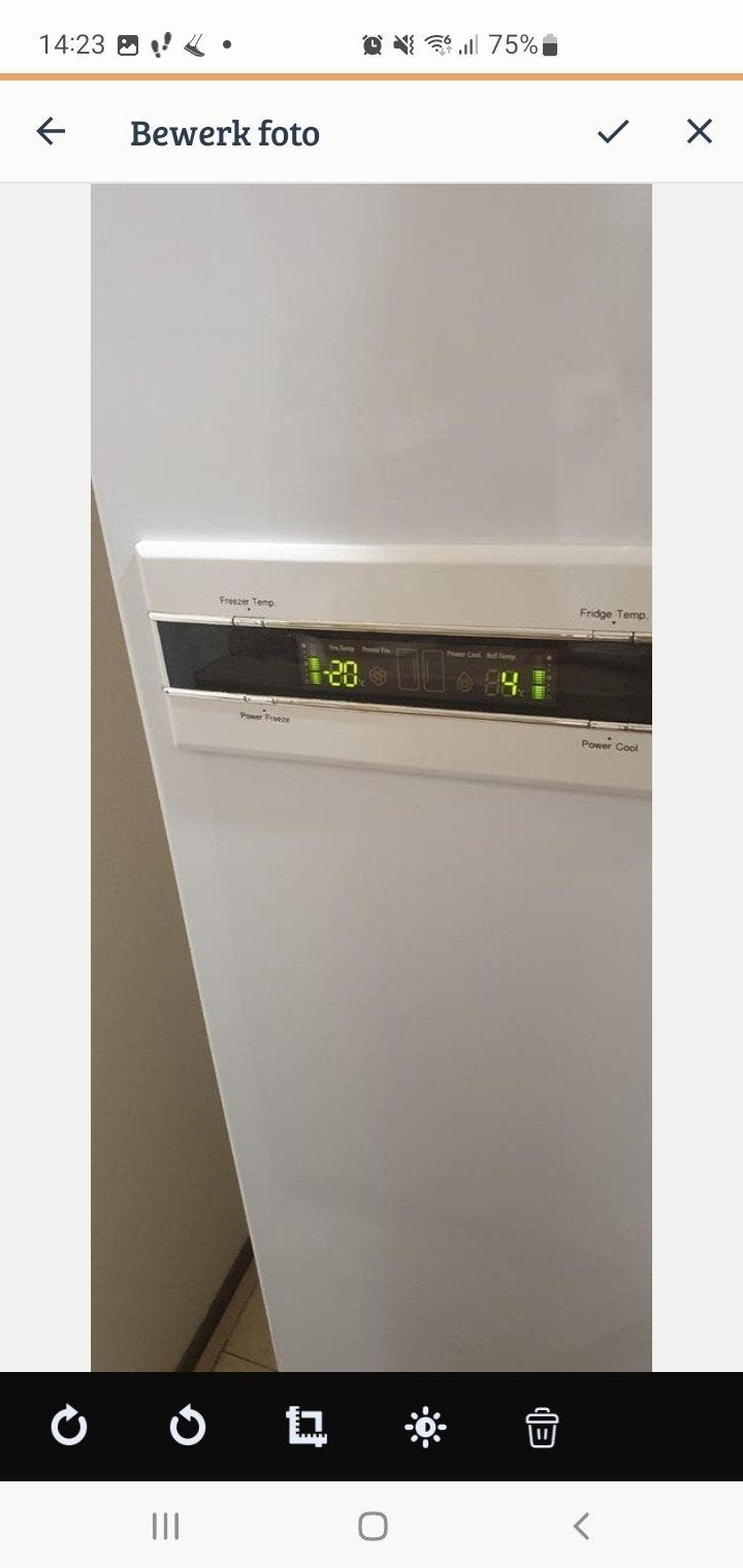 Samsung Amerikaanse koelkast, Ophalen, Gebruikt, 200 liter of meer, 60 cm of meer